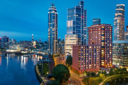 The Capston – záverečná projektu Embassy Gardens v tesnej blízkosti novej americkej ambasády v Londýne