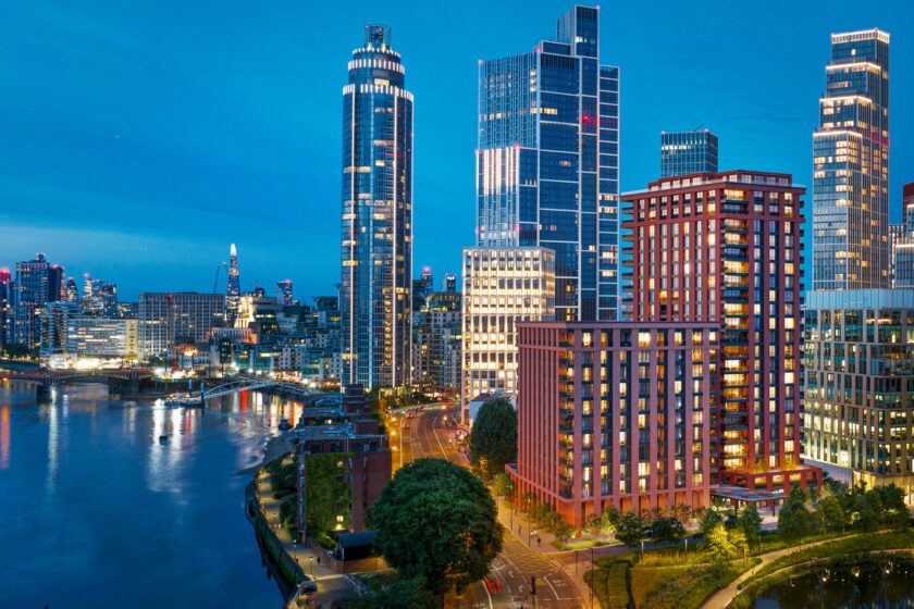 The Capston – záverečná projektu Embassy Gardens v tesnej blízkosti novej americkej ambasády v Londýne