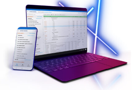 Online cenníková databáza CENEKON 2026 v aplikácii CENKROS 4 na notebooku a smartfóne