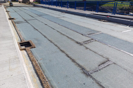 Obr. 7 Izolácia mosta v priestore vozovky