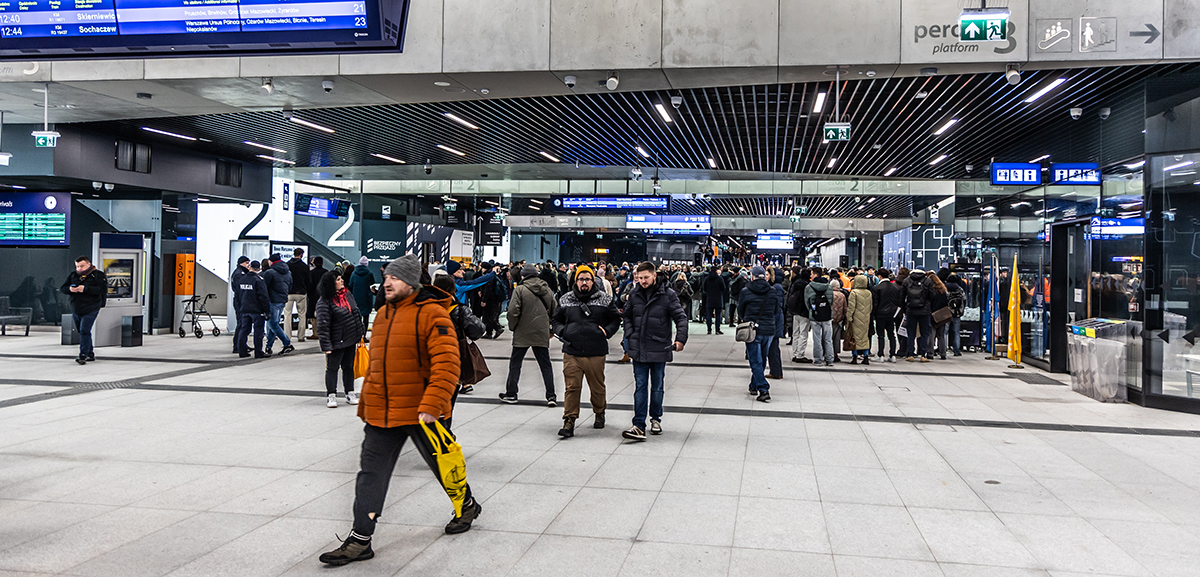 Podzemné podlažie Varšava Západ