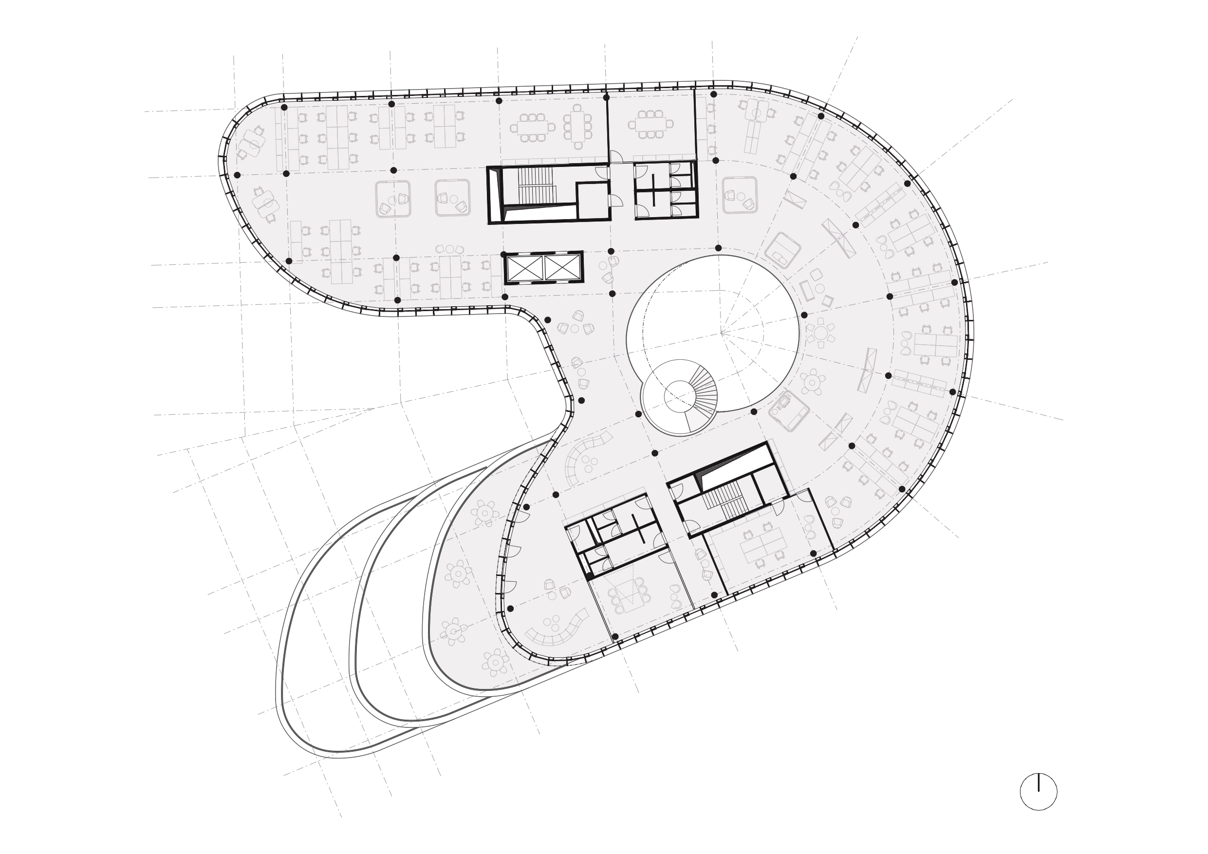 Architektonický návrh je výsledkom vyzvanej architektonickej súťaže, ktorú Innovatrics vyhlásil v roku 2017.