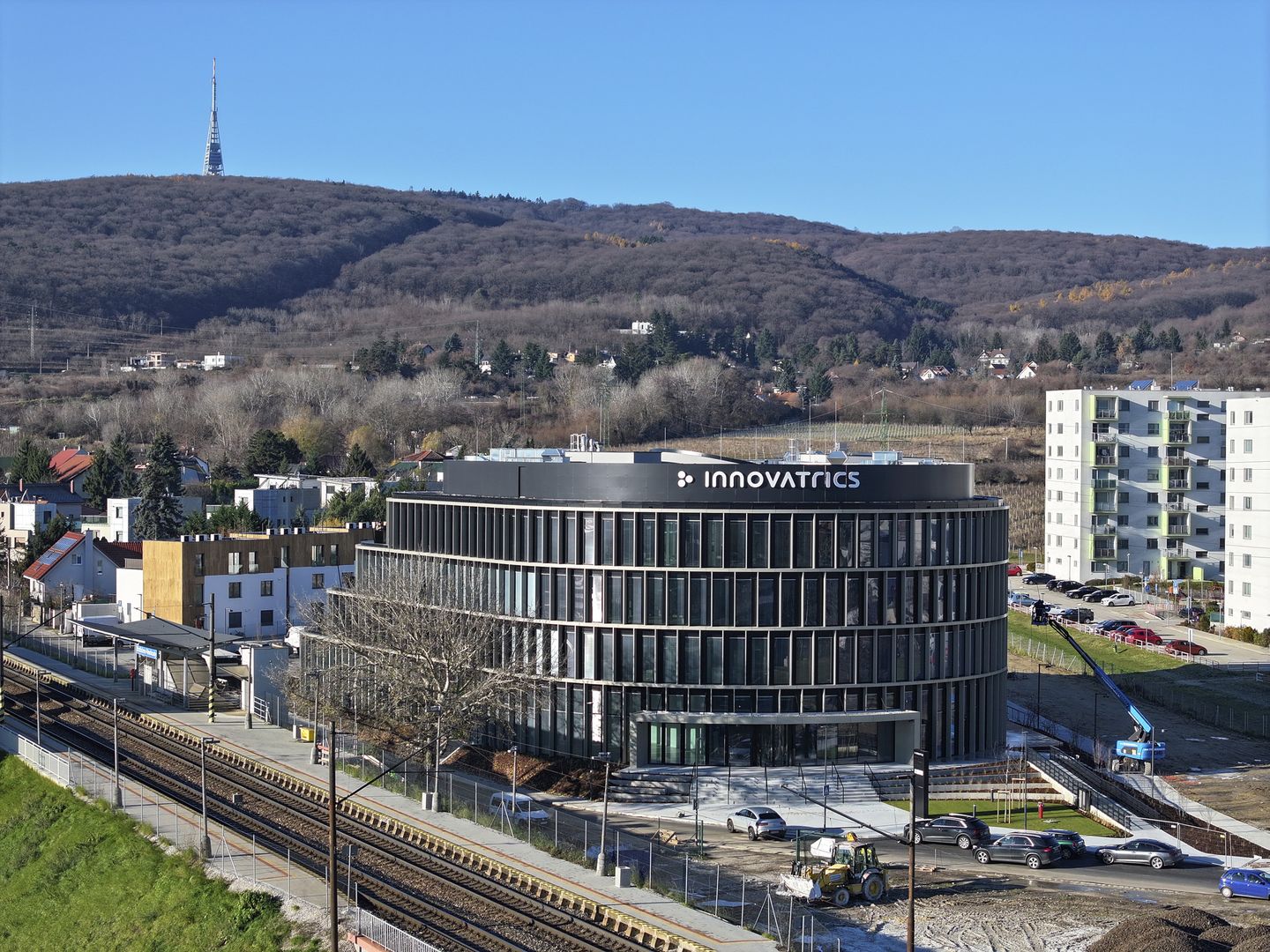 Nová centrála spoločnosti Innovatrics stojí na rozhraní bratislavského Nového Mesta a Rače.