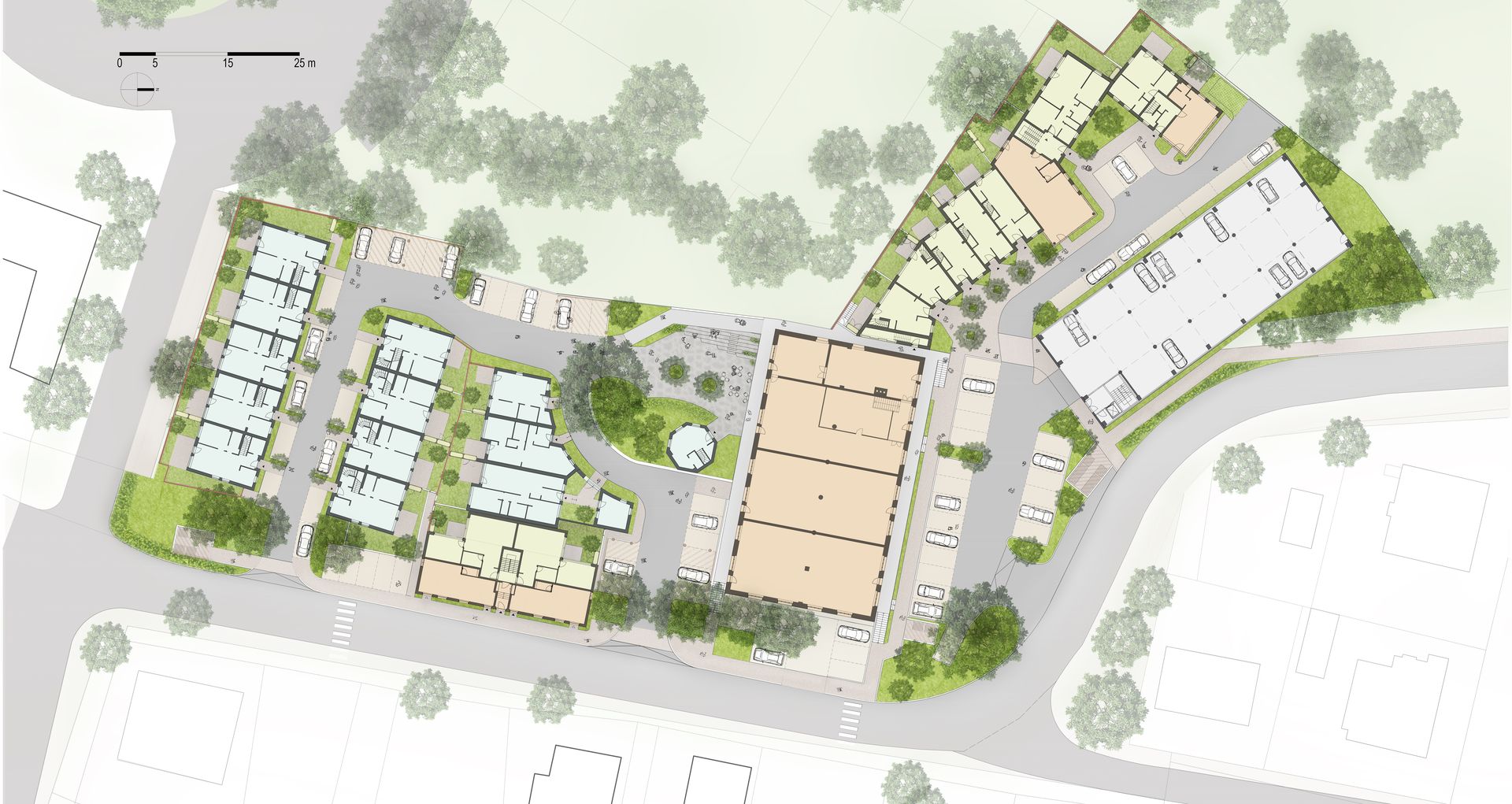 Projekt sa realizuje postupne v troch etapách.