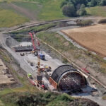 Obr. 4 Realizácia prác na SO 212-00, stav zo septembra 2025