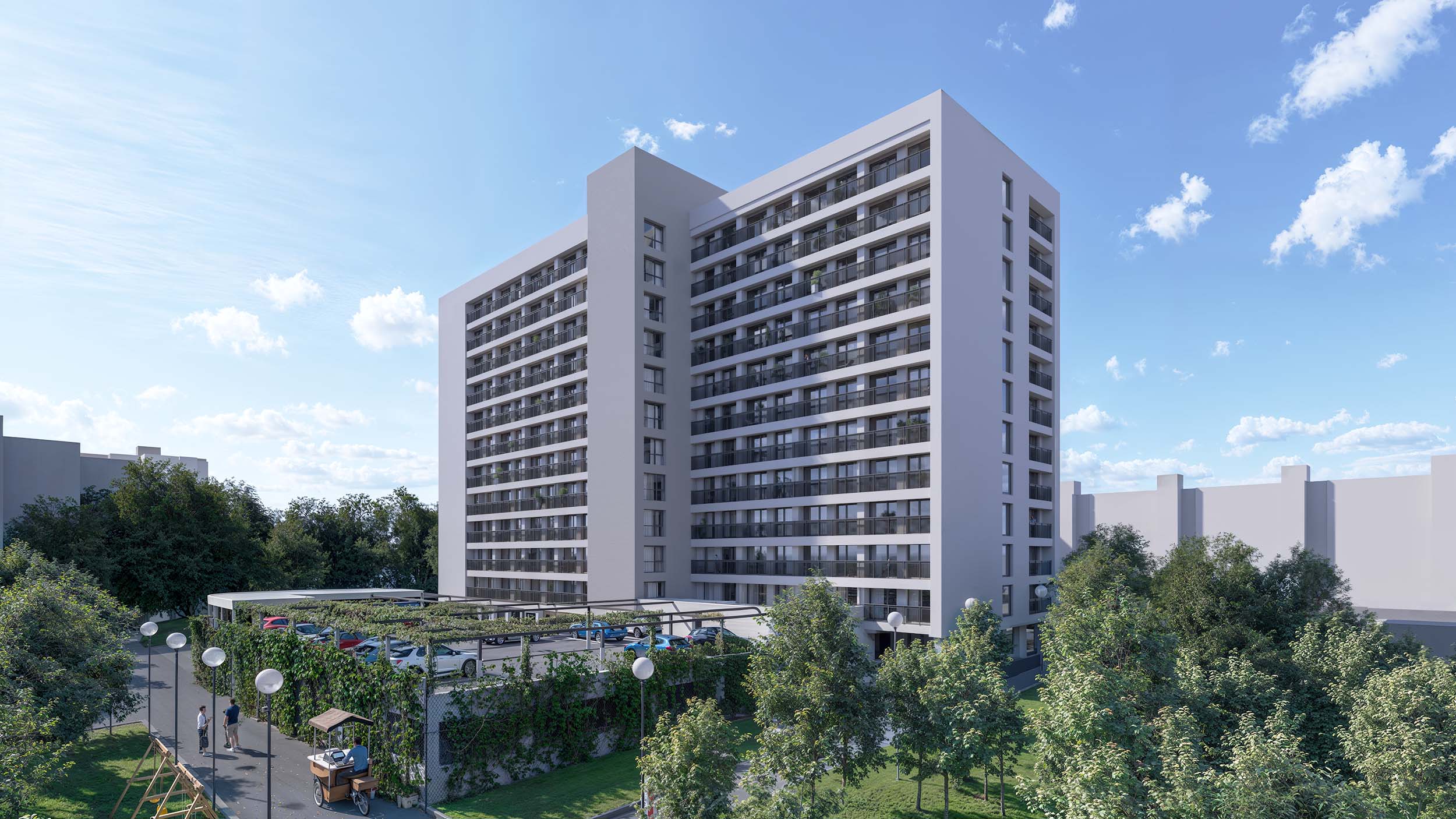 Hlavným zámerom rekonštrukcie riešeného objektu plné rešpektovanie tvaru a tektoniky pôvodnej architektúry.