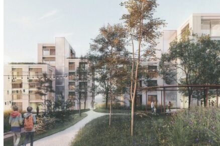 Vizualizácia projektu Na Rinzloch v Bratislave-Rači.