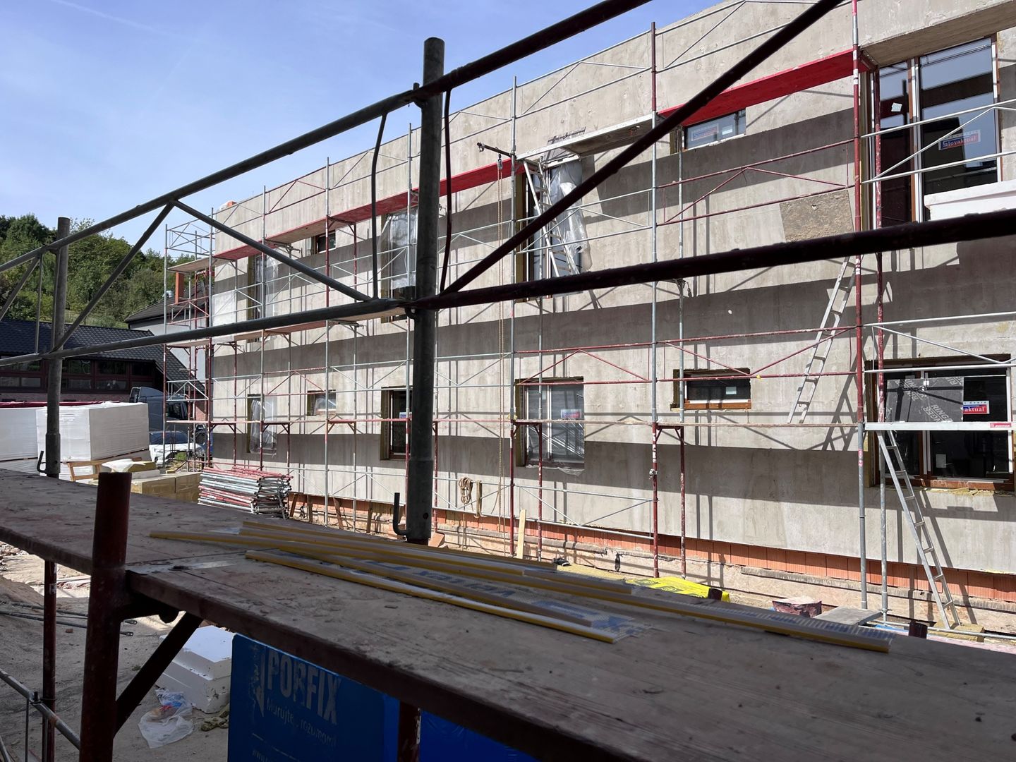 Stav počas rekonštrukcie