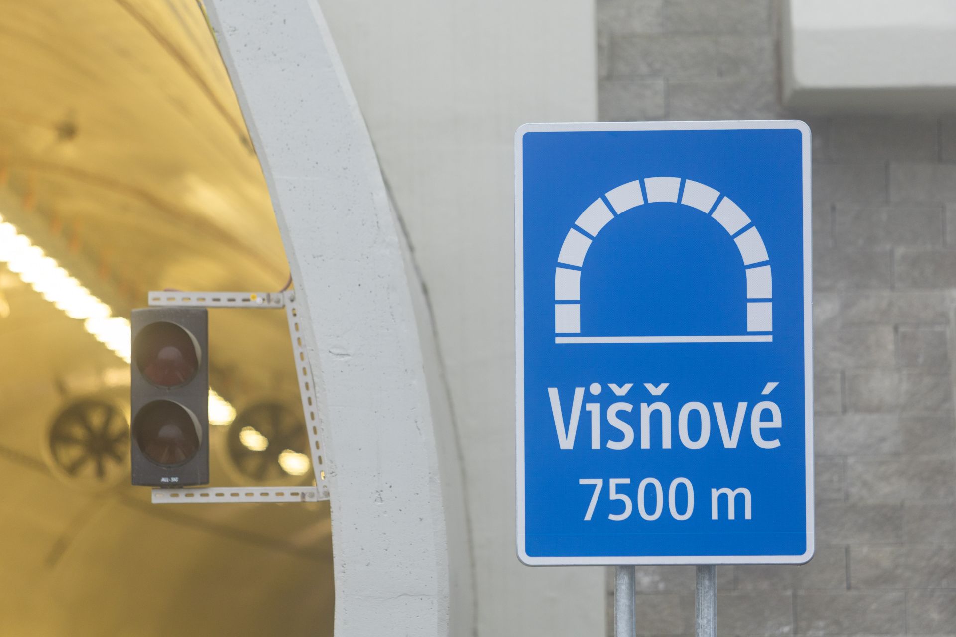 Tunel Višňové otvorenie 