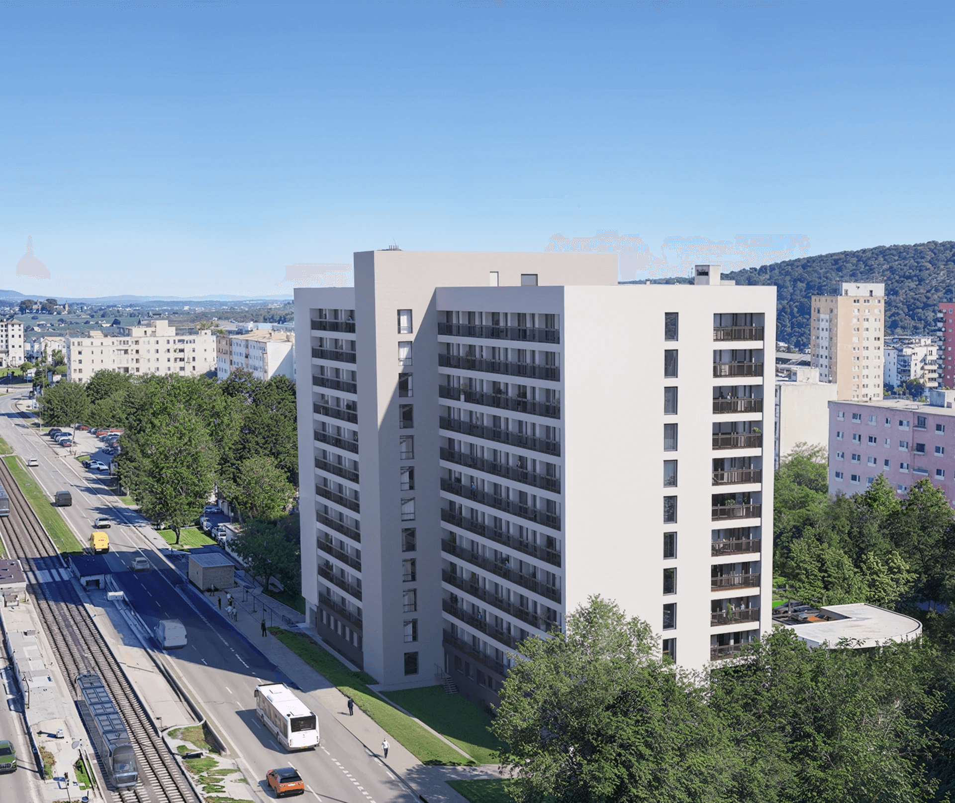 Hlavným zámerom rekonštrukcie riešeného objektu plné rešpektovanie tvaru a tektoniky pôvodnej architektúry.