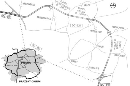 D0 520 Březiněves – Satalice, realizácia doplňujúceho geotechnického prieskumu