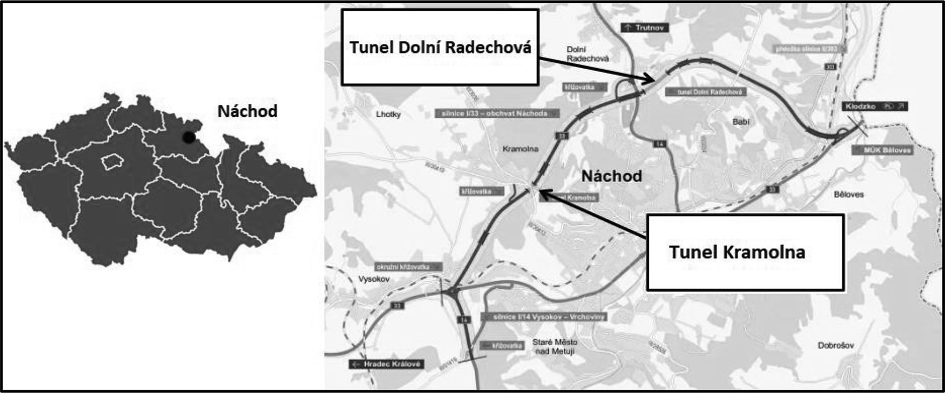 Obr. 1 Prehľadná situácia stavby 