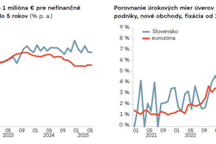 Firemné úvery majú najslabšie oživenie