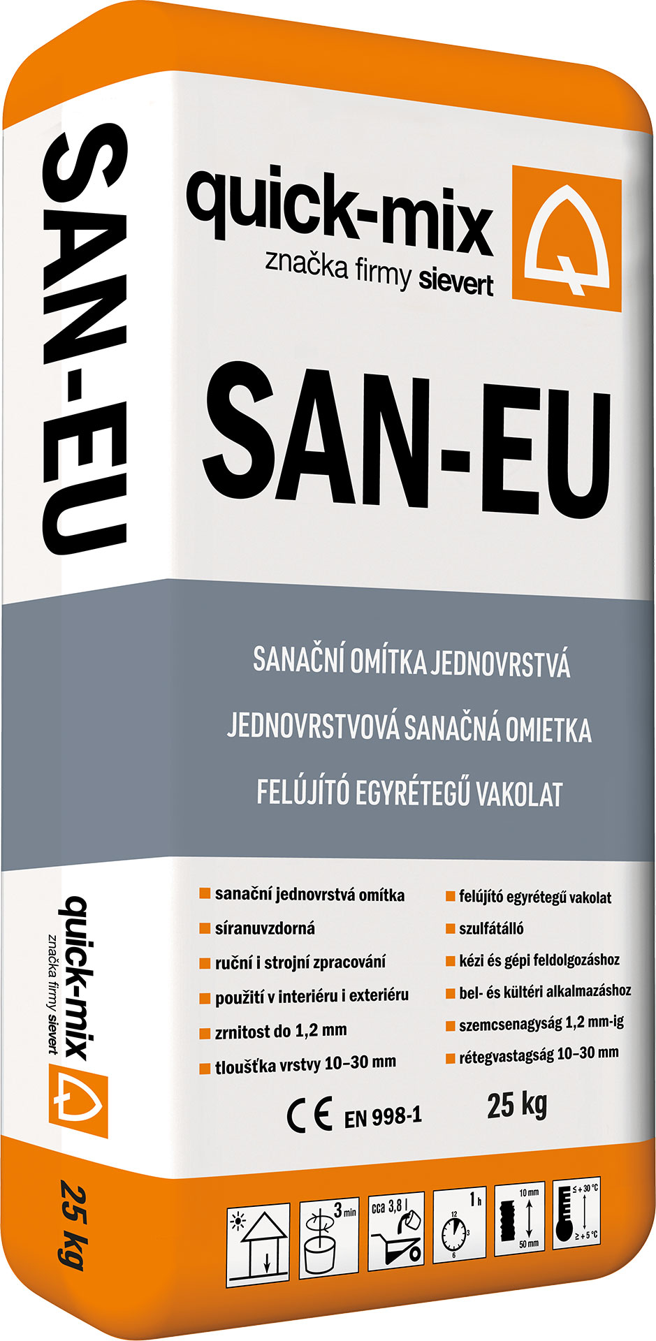 Jednovrstvové sanačné omietky Jednovrstvové sanačné omietky