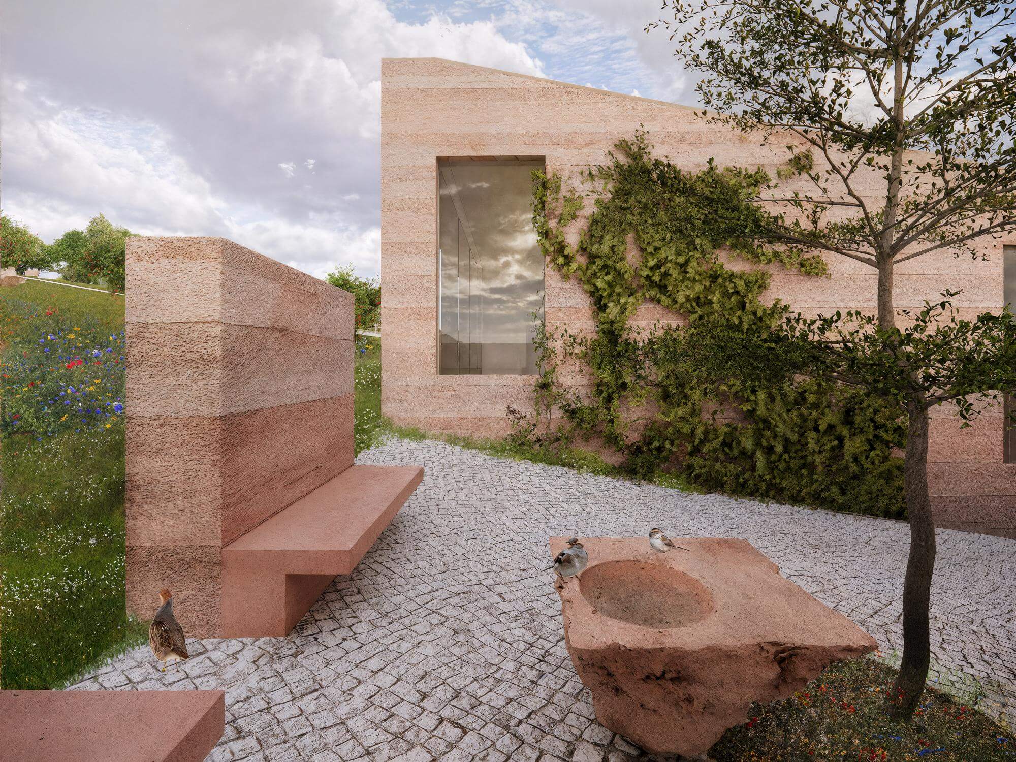 Ideová štúdia cintorín Rača, Bratislava