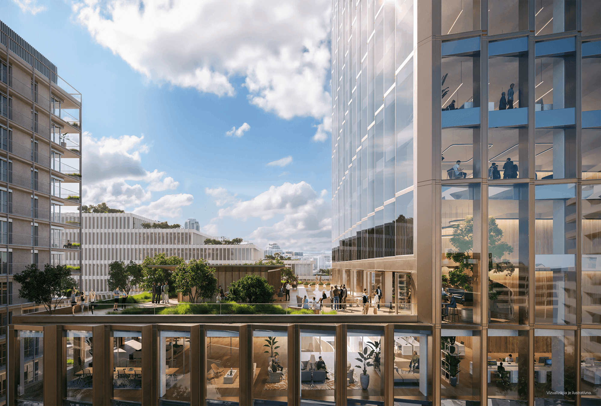 Chýbať prirodzene nebudú ani nové obchodné prevádzky, služby či reštaurácie.