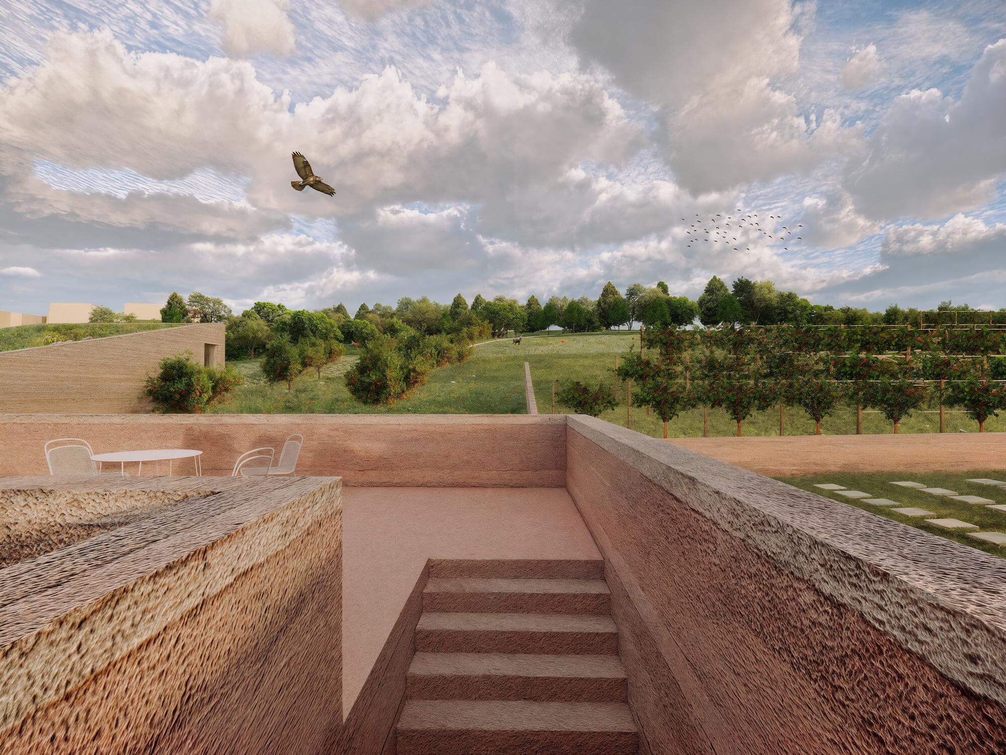 Ideová štúdia cintorín Rača, Bratislava