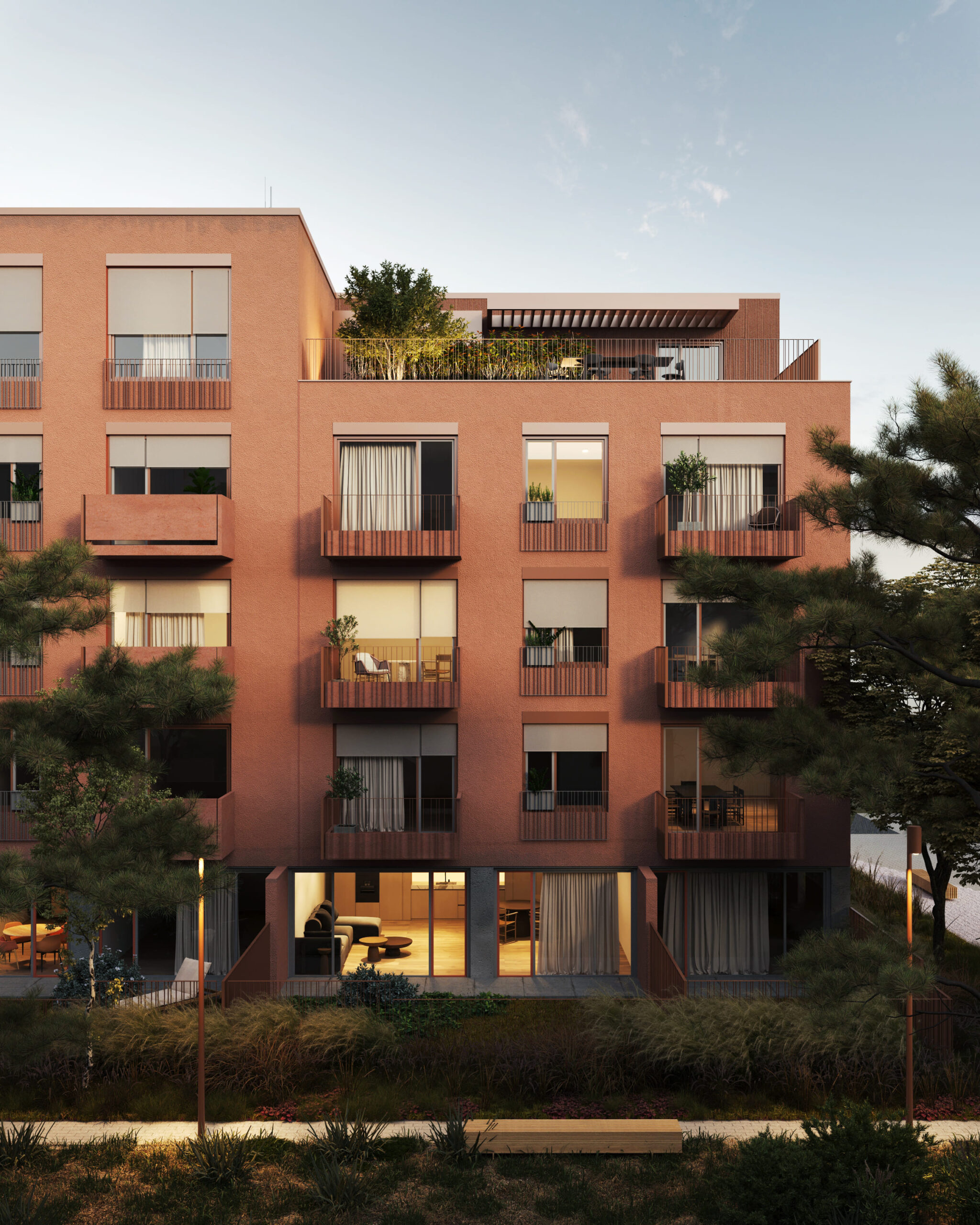 Projekt ráta s vybudovaním troch objektov typu A a 6 objektov typu C