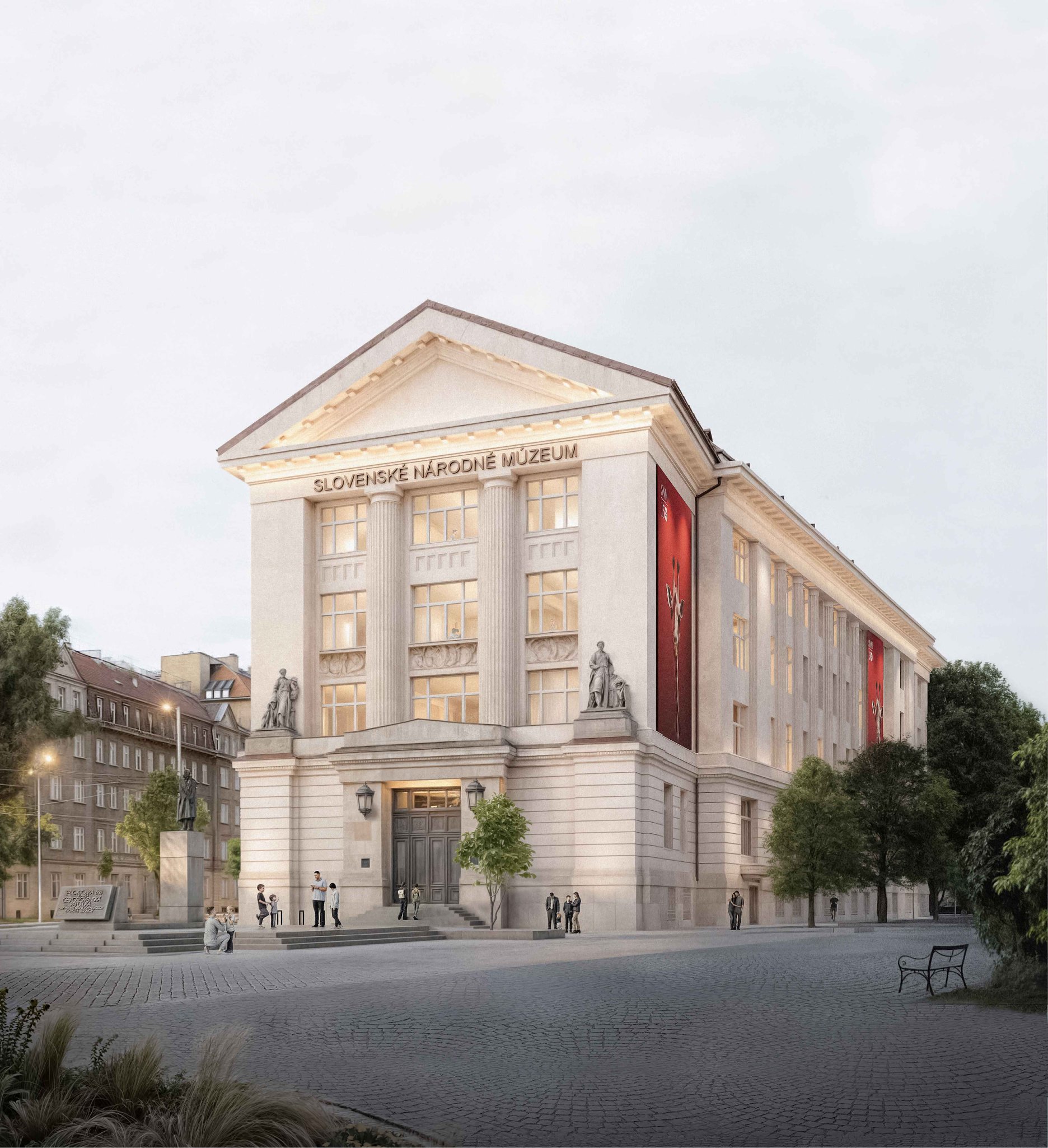 Víťazný návrh novej podoby SNM slovenske-narodne-muzeum-bratislava