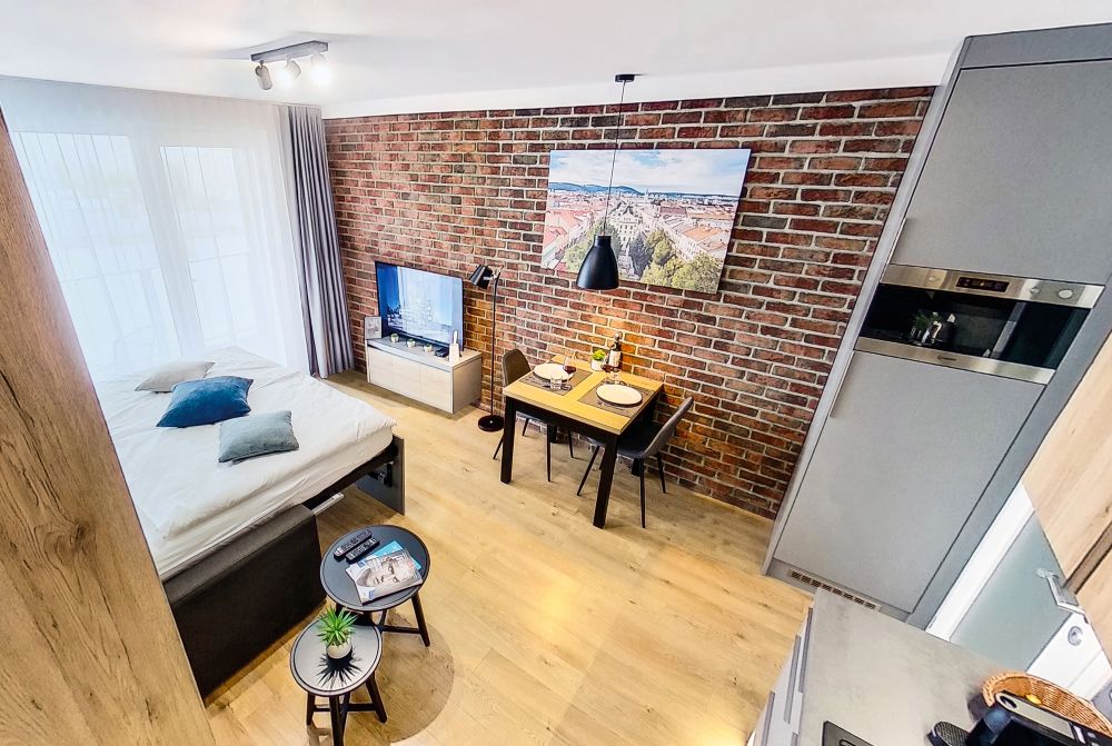 Interiér zariadeného bytu v Atrium Living v Košiciach Interiér zariadeného bytu v Atrium Living v Košiciach