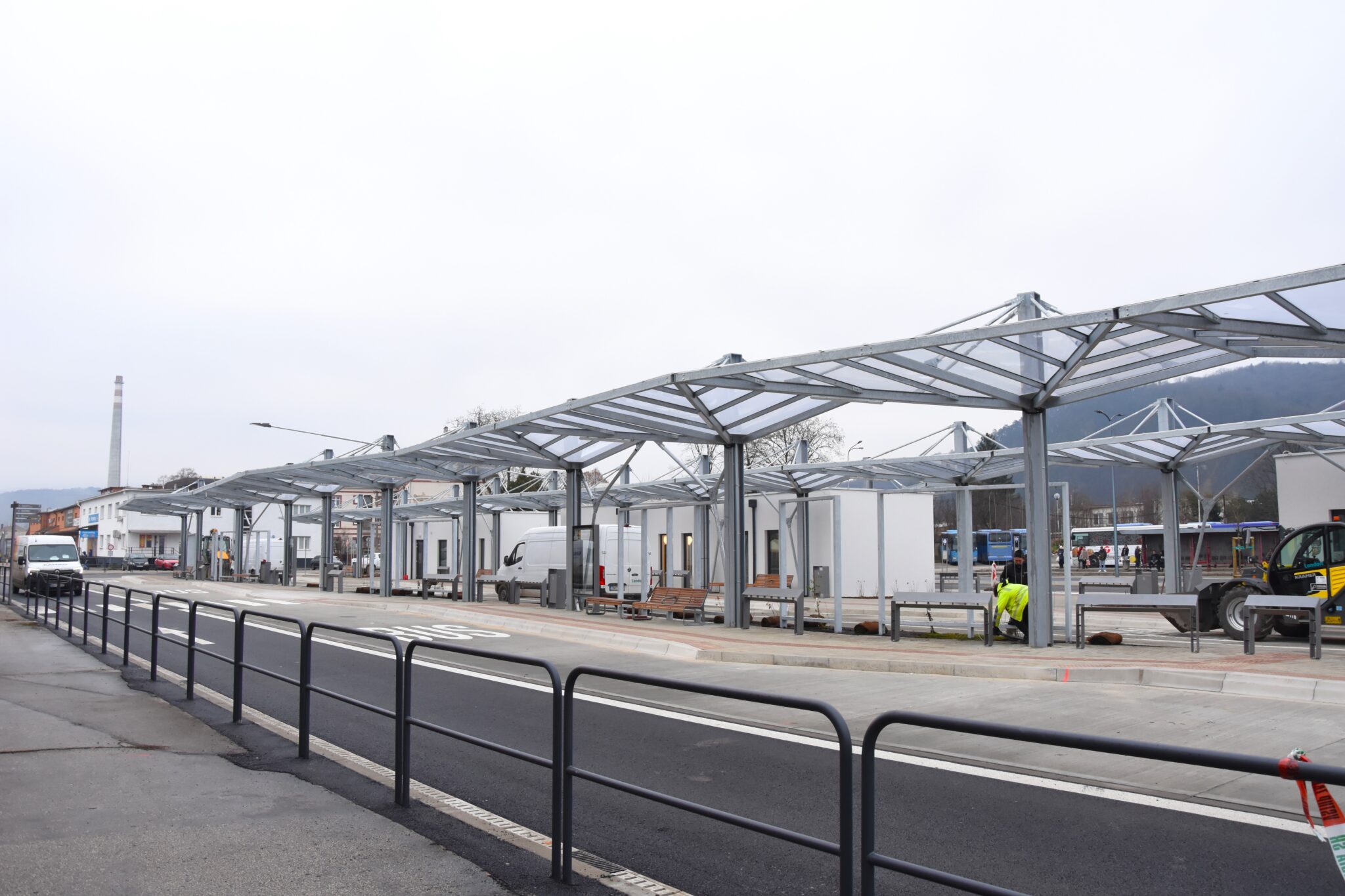 Autobusová stanica Trenčín prešla rekonštrukciou. 