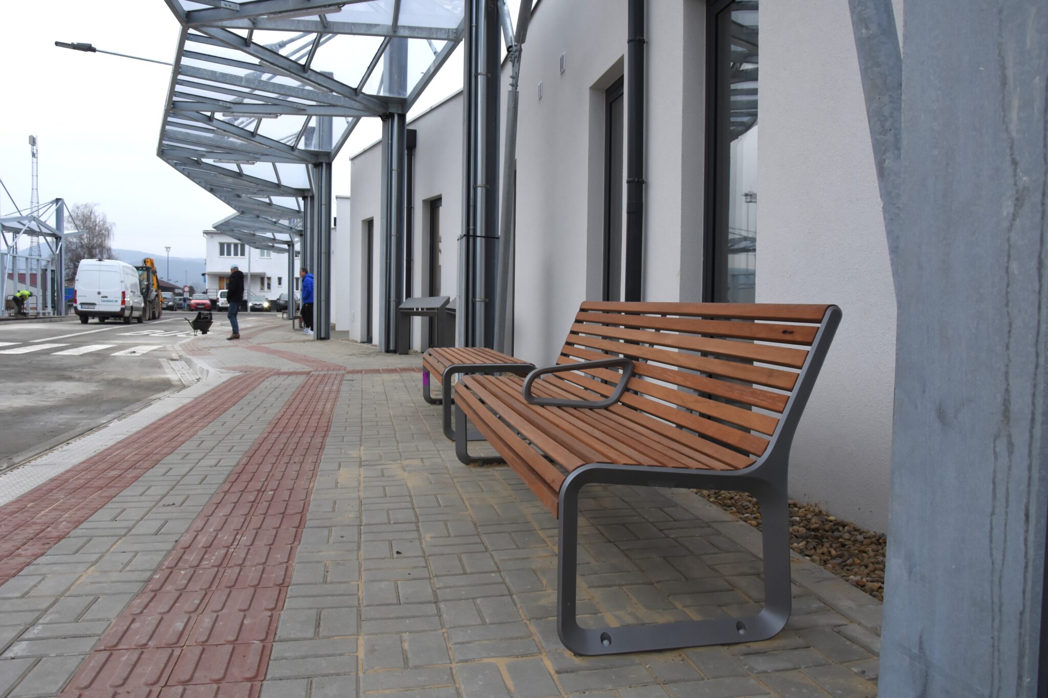 Autobusová stanica Trenčín prešla rekonštrukciou. 