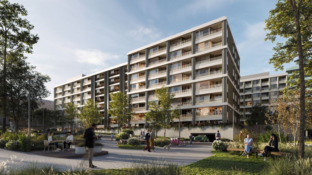 Vizualizácia Florian Residence, 2. etapa