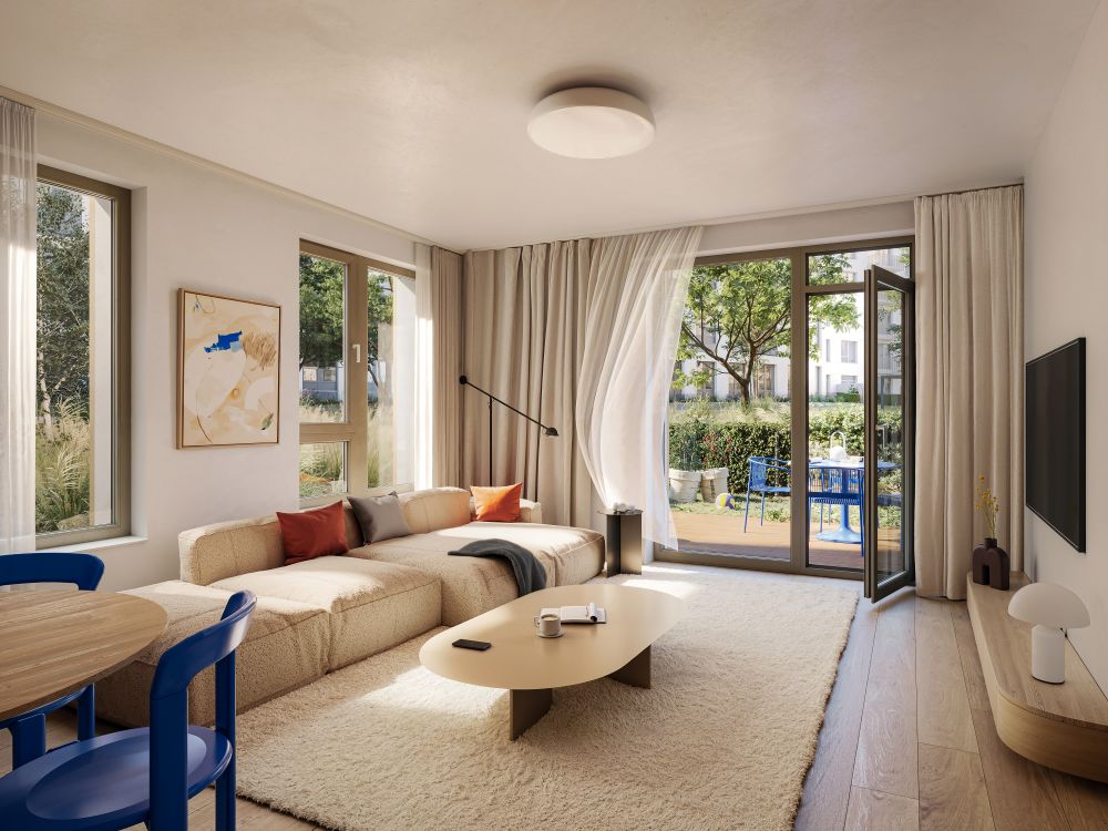 Byt s predzáhrádkou v Dvoroch-Vysočanoch v Prahe Byt s predzáhrádkou v Dvoroch-Vysočanoch v Prahe