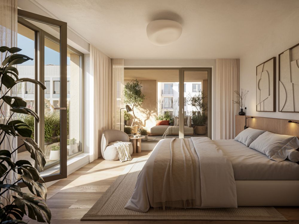 Byt s terasou v projekte Dvory-Vysočany v Prahe Byt s terasou v projekte Dvory-Vysočany v Prahe