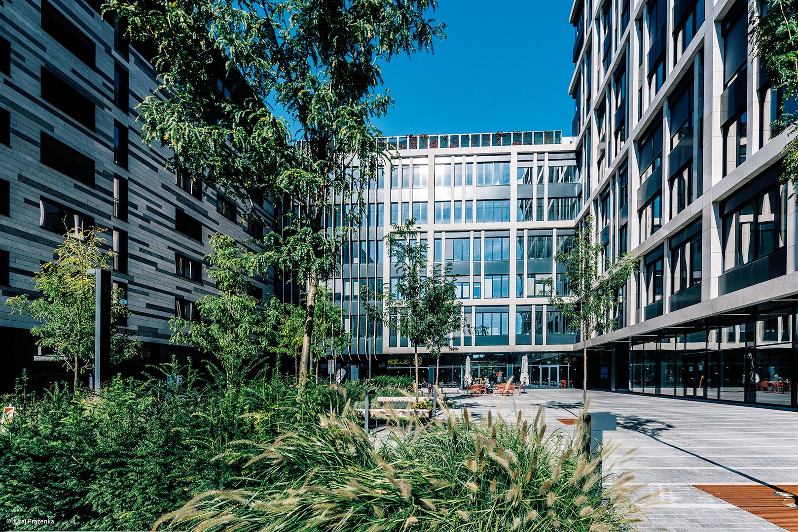 Rezidenčný projekt Blumental Rezidencia (architektúra AD Collegium) a administratívna budova
Blumental Offices (A1 Respect), Bratislava