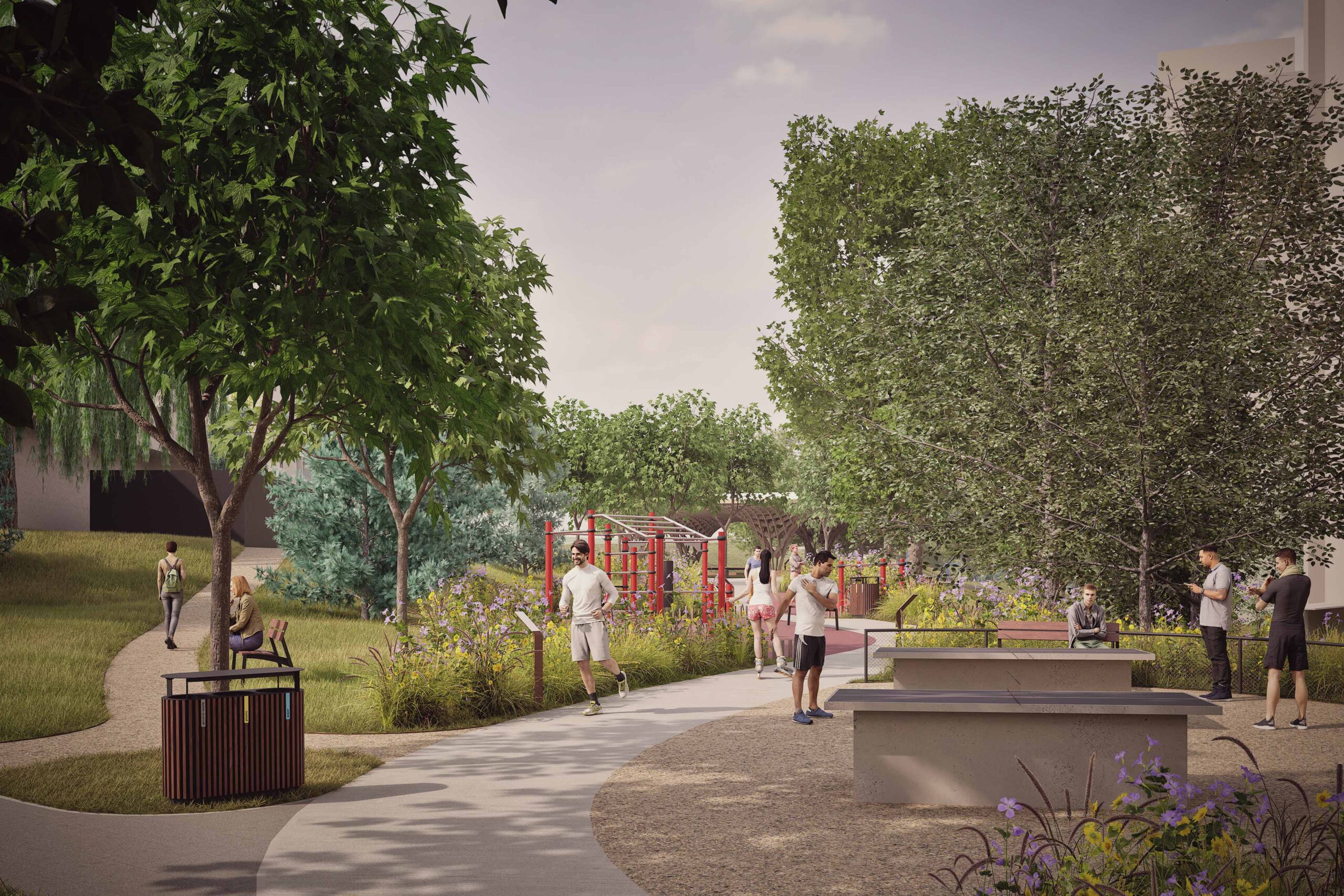 Linear Park, Košice-Mestská časť KVP linear-park-kosice-kvp