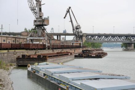 Zimný prístav v Bratislave