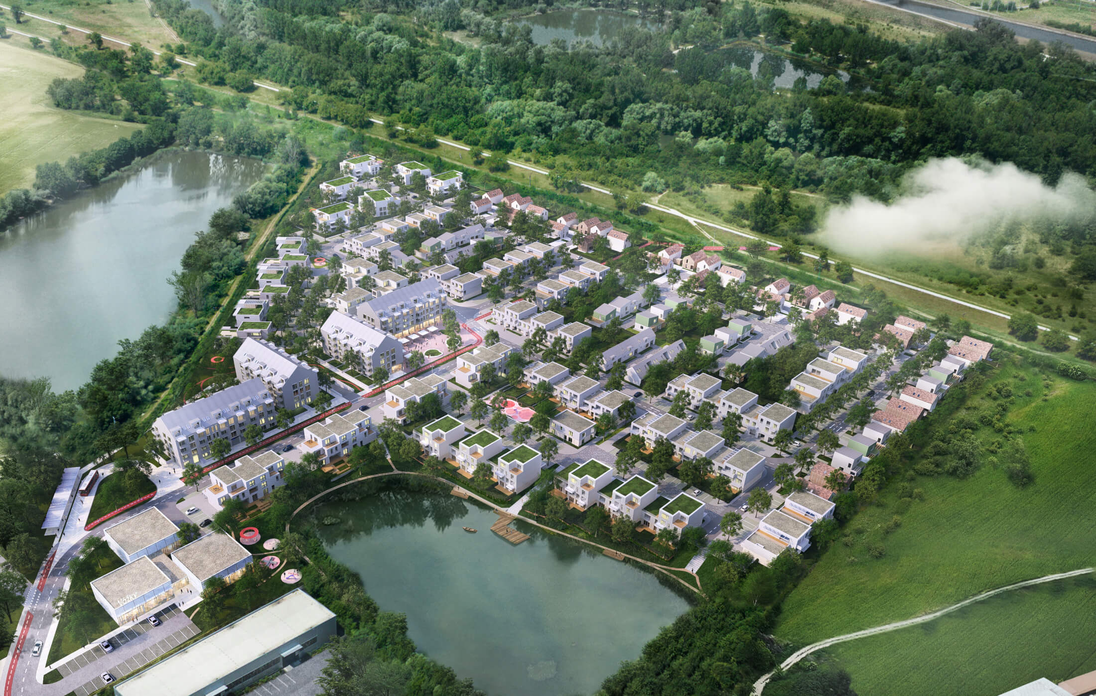 Vážky, Trenčín e img 1951