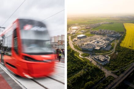 Električka do štvrte Bory