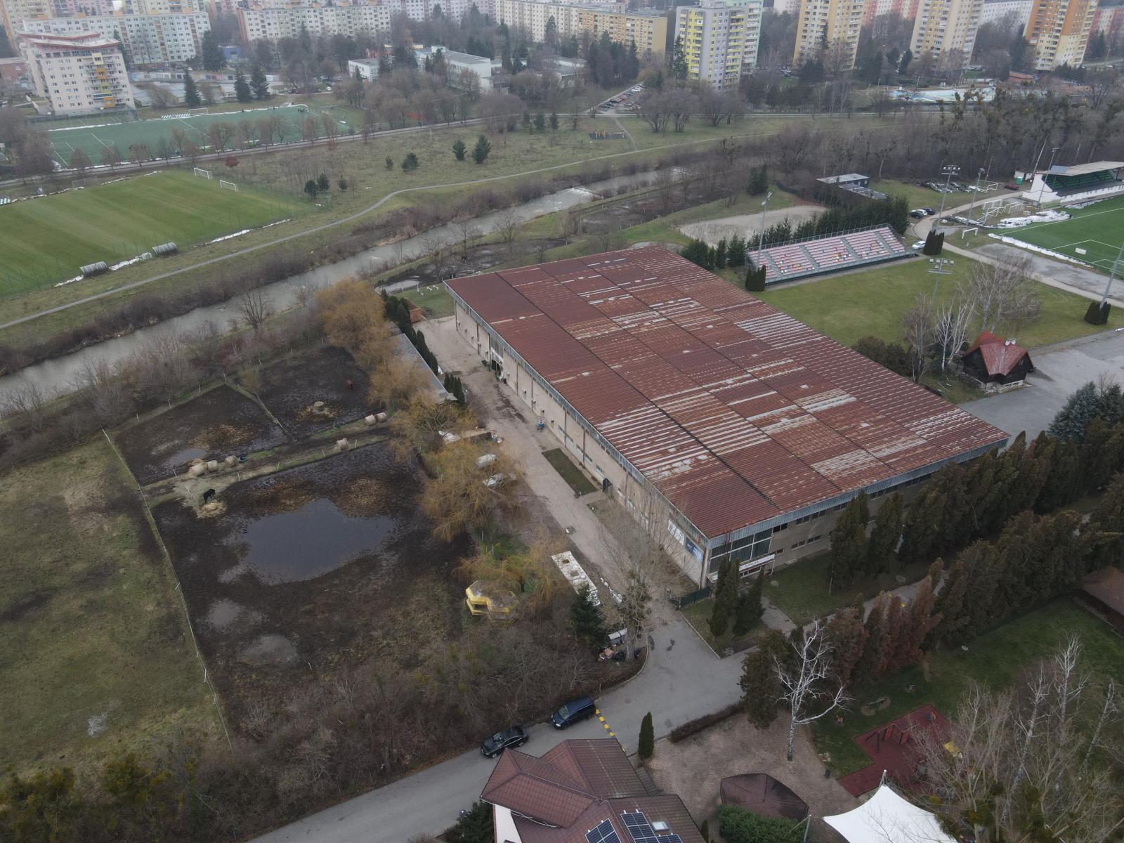 Stará jazdecká hala  v Prešove