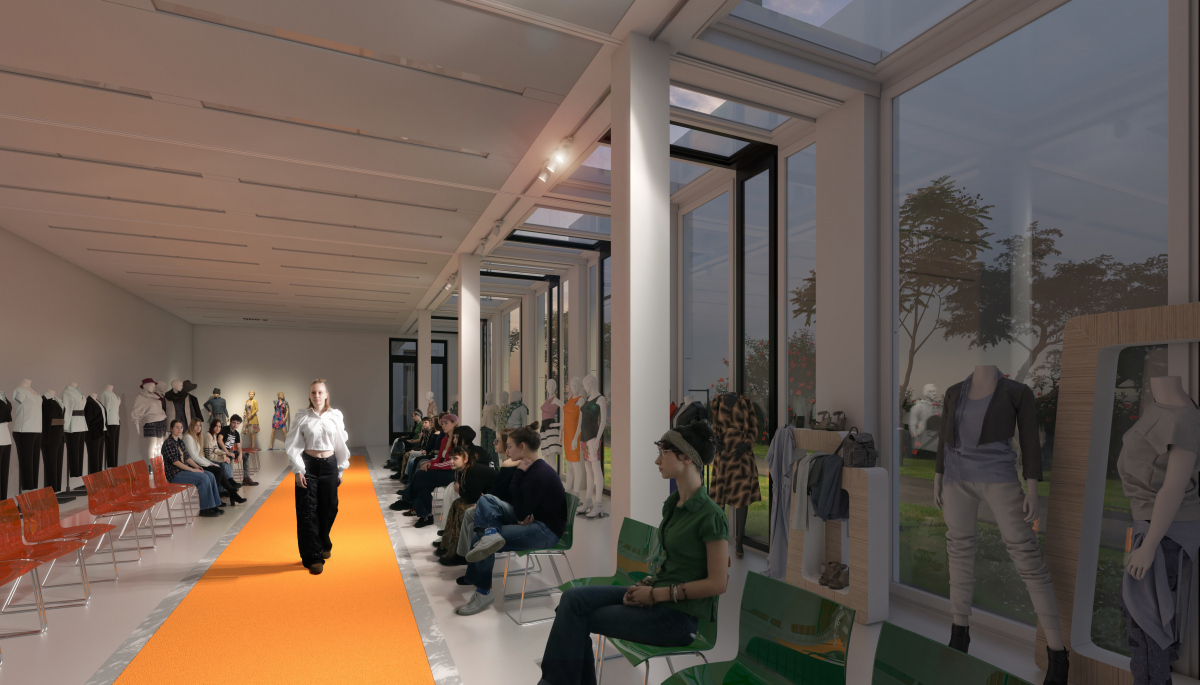 Hlavný multifunkčný priestor bude dispozične otvorený a bol navrhnutý tak, aby sa v ňom mohli konať rôzne podujatia.