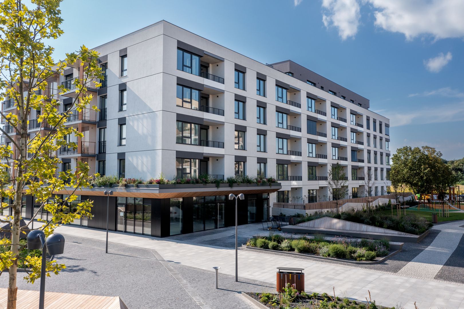 Etapa Nesto Na námestí, Bratislava-Petržalka, architektúra SIEBERT+TALAŠ