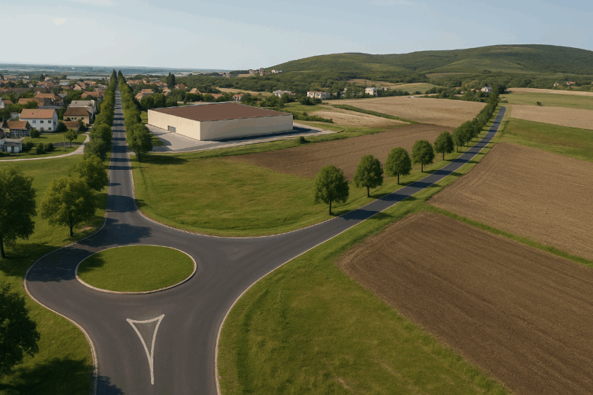 Vizualizácia obchvatu mesta Modra