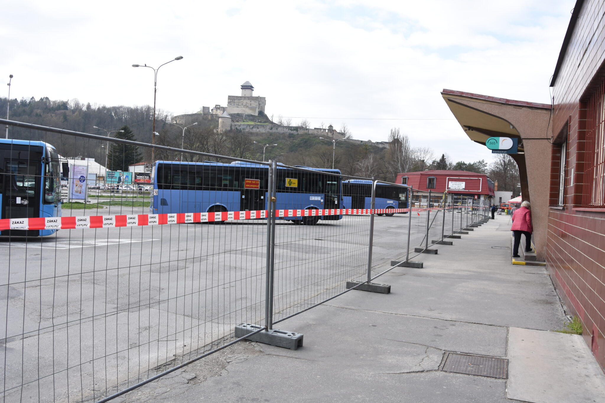 Autobusová stanica Trenčín pred rekonštrukciou