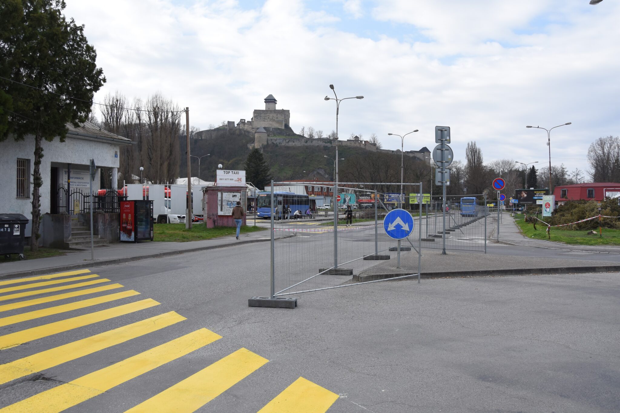 Autobusová stanica Trenčín pred rekonštrukciou