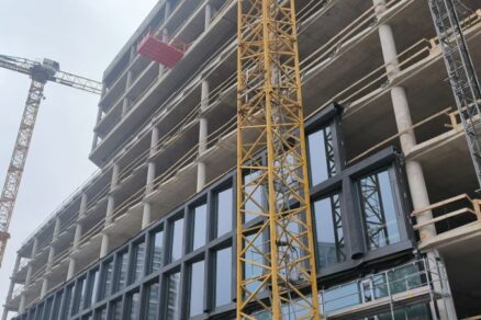 Výstavba Chalupkova Offices v Bratislave