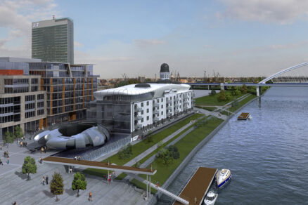 Eurovea otvorila mesto k Dunaju