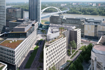 Eurovea otvorila mesto k Dunaju