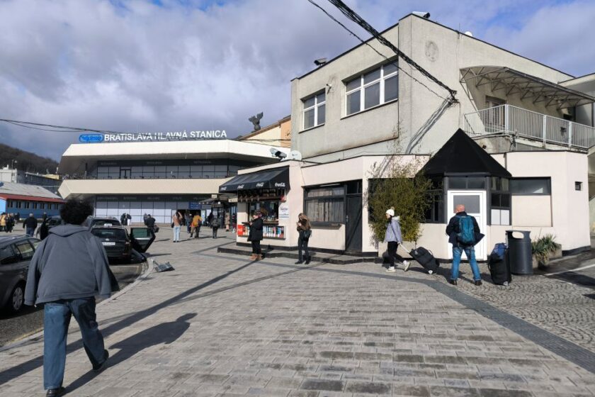 Predpolie železničnej Hlavnej stanice v Bratislave
