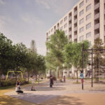 Nový život medzi panelákmi. Vnútroblok na košickom KVP čaká komplexná obnova