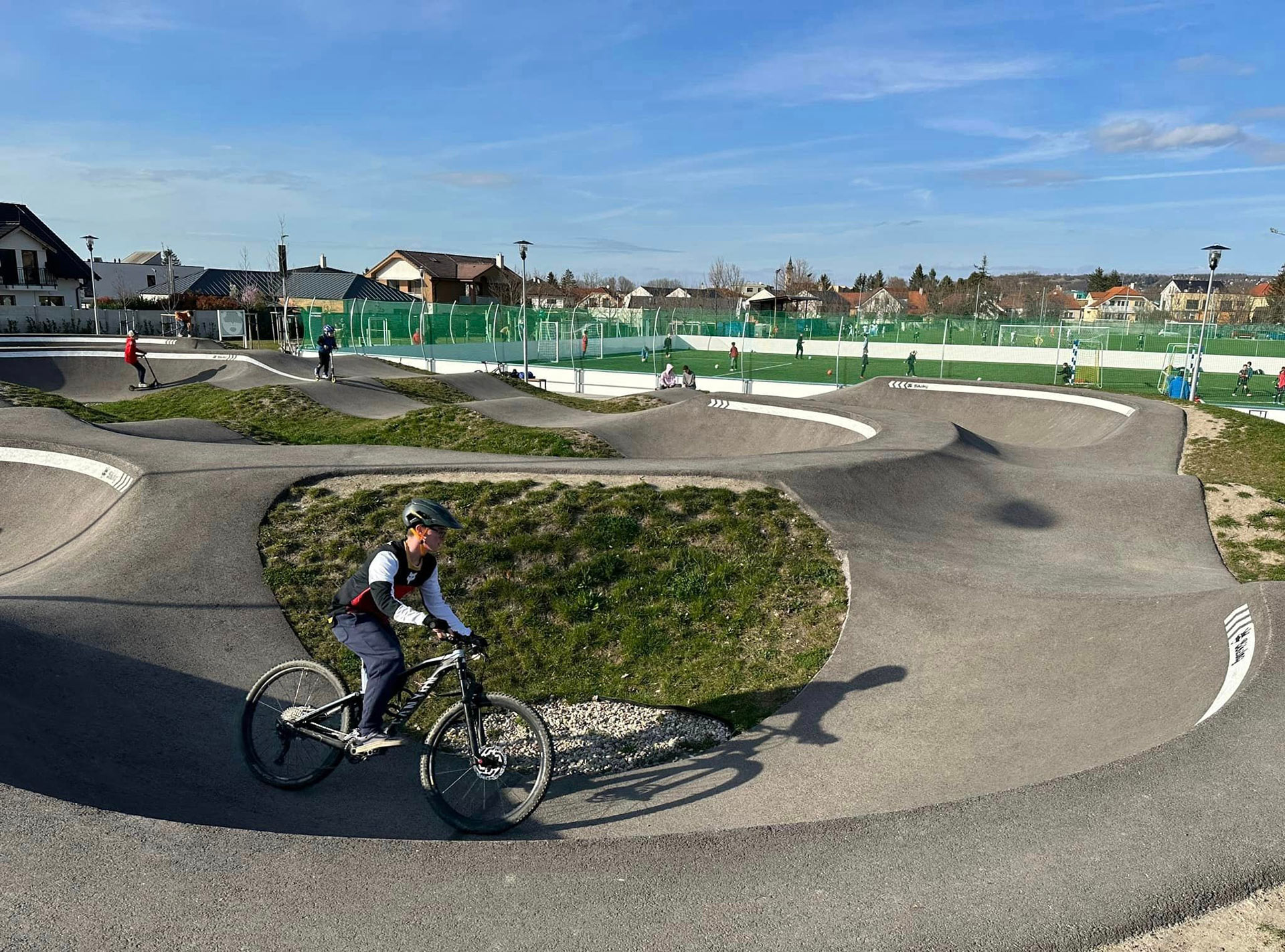 Nový pumptrack z Záhorskej Bystrici