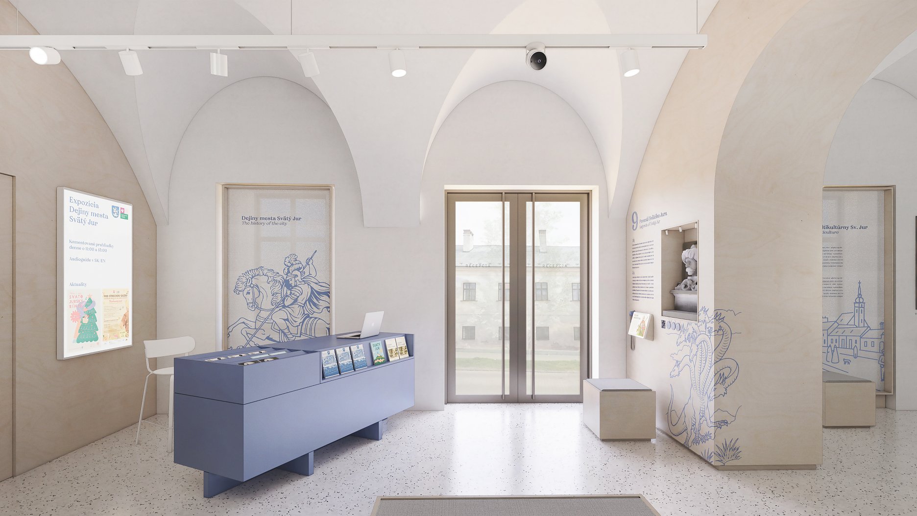 Expozícia Dejiny mesta Svätý Jur - prvé miesto