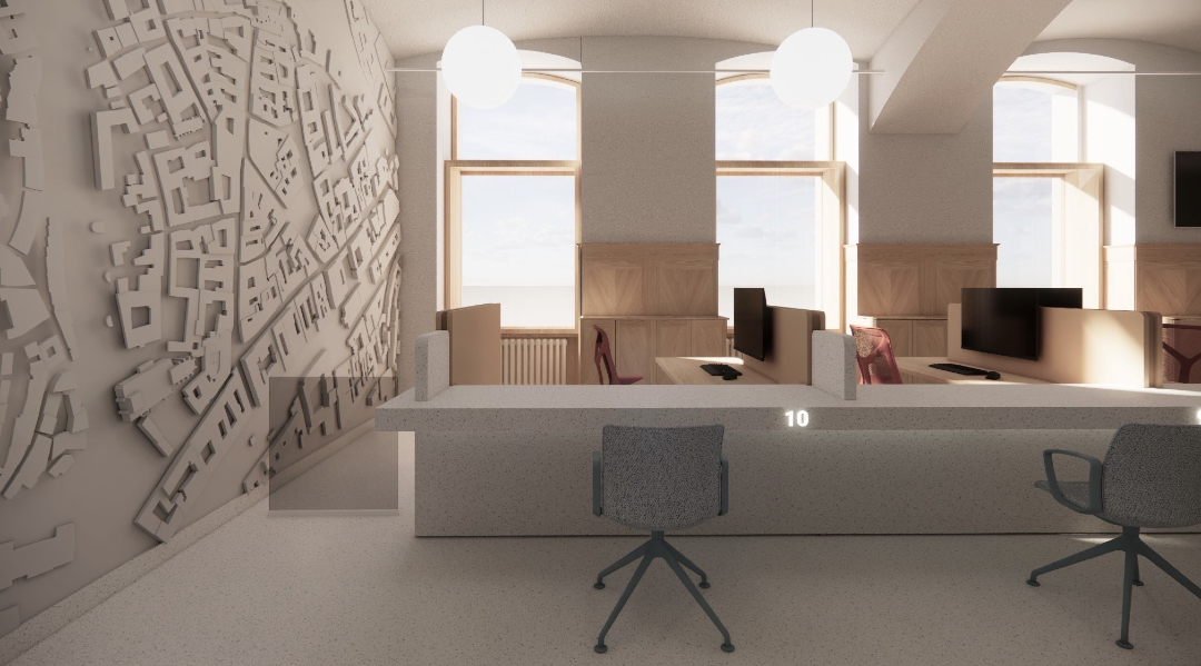 Nové klientske centrum v Jurenákovom Paláci, Bratislava-Staré mesto