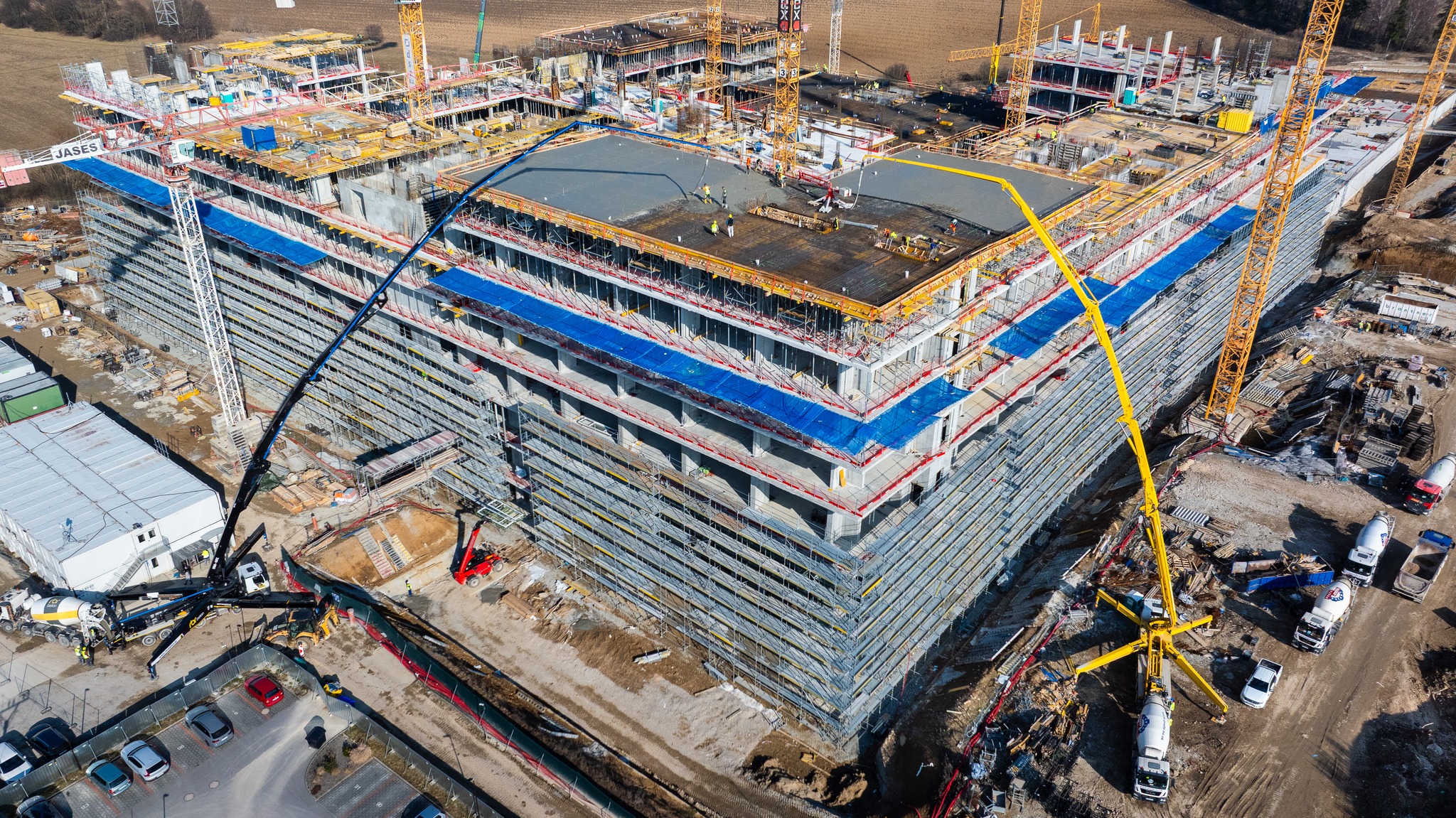 Stavba Univerzitnej nemocnice svätého martina v Martine