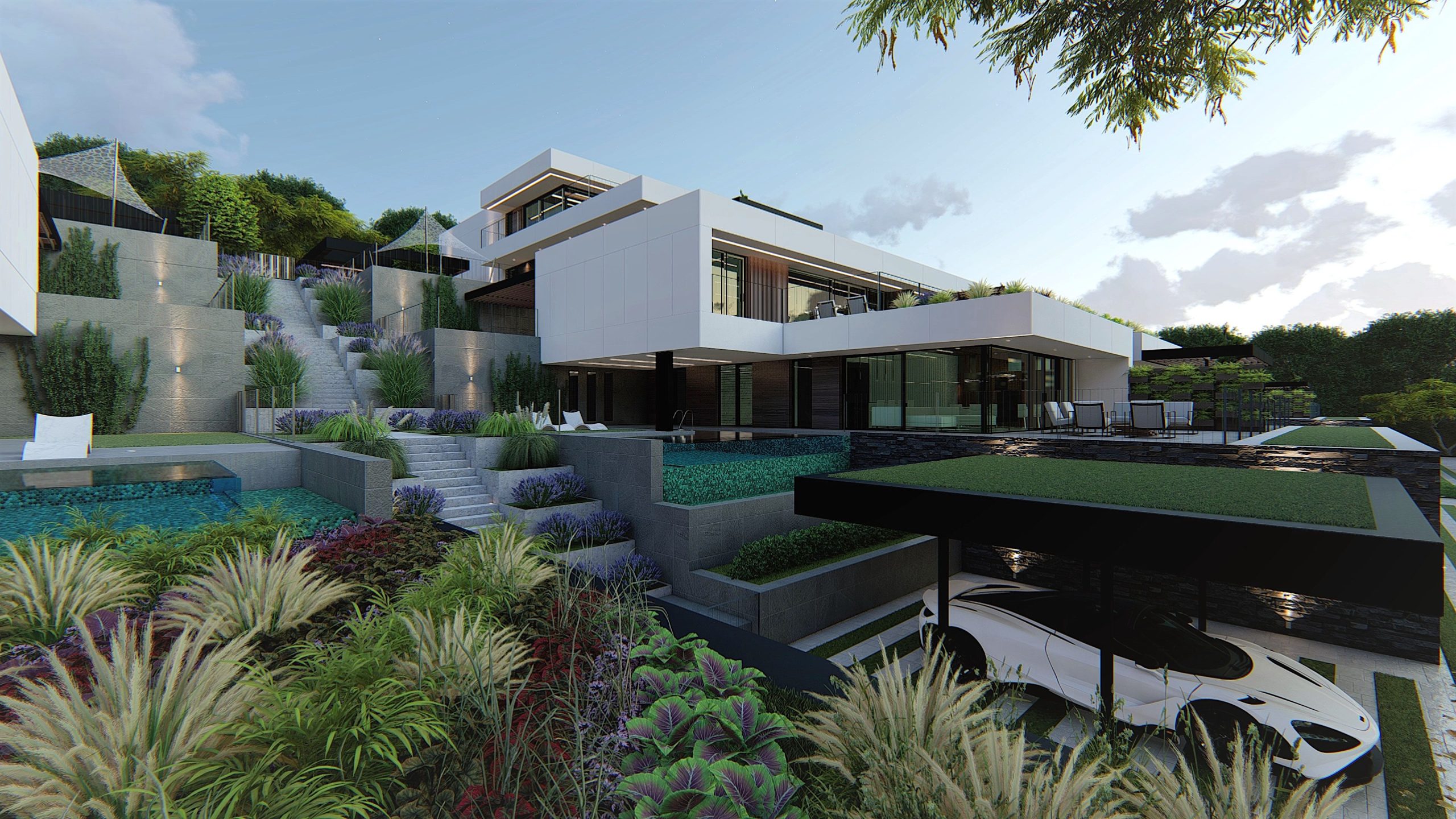 Beethovenová alej, Banka